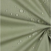 Canvas waterproof unifarben - mint - 100% Baumwolle