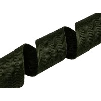 Gurtband - PP - 40 mm - dunkelgrün - V-Muster