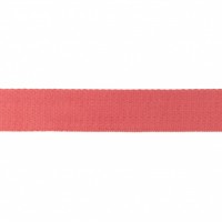 Baumwoll-Gurtband Soft - 40mm - unifarben - koralle - SOFT