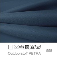 Outdoorstoff "Petra" - jeansblau (558)