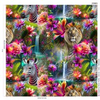 Canvas Digitalprint - Zebra - 23363