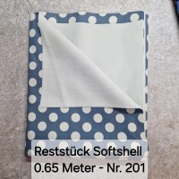 Reststück Softshell - 0,65 Meter