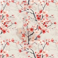 Wasserdichter Canvas - "cherry blossom 8 - Eigenproduktion