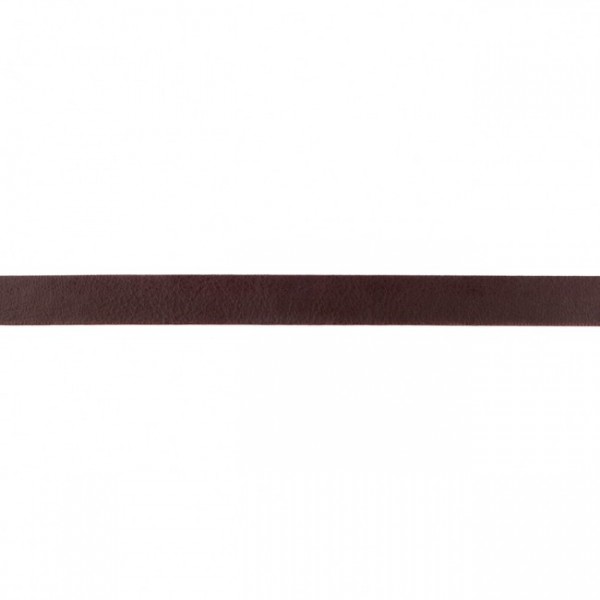 Einfassband Kunstleder dunkelbraun- 15 mm