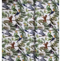Baumwoll - Popeline Digital - "Dschungel" - Snoozy Fabrics®