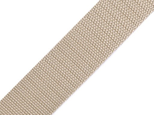 Gurtband Bänder 30mm breit 25m lang Dicke 1,3 mm BEIGE 
