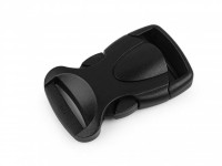Kunststoffschnalle - Steckverschluss - 32mm - schwarz