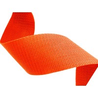 Gurtband - PP - 40 mm - orange (523)Restststück 2,90m