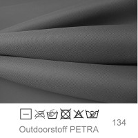 Outdoorstoff "Petra" - grau (134)