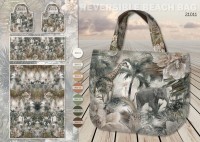 Taschen Panel Shopper -Canvas - Digitalprint - Elefant- 21011- VORBESTELLUNG