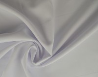 Polyesterstoff gewebt - 100% Polyester - 150 cm breit - weiß