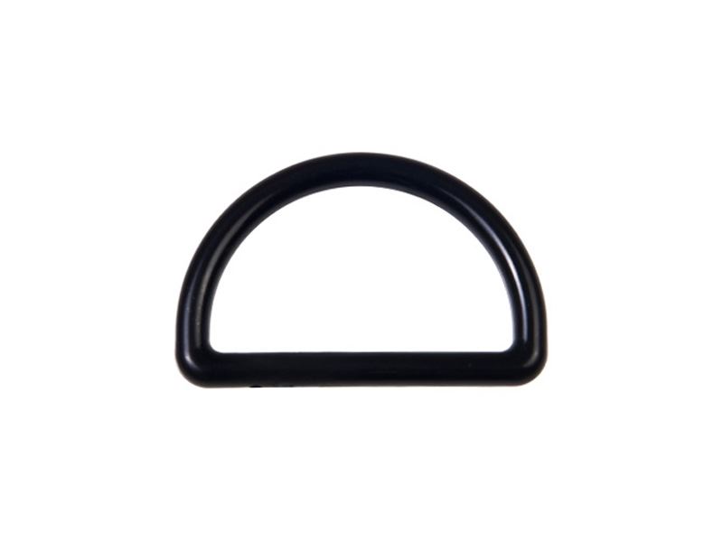 10 x Halbrund-Ring Kunststoff schwarz Breite=25 mm D-Ring Ringe Ringe D-Ringe 