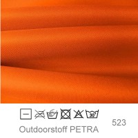 Outdoorstoff "Petra" - orange (523)