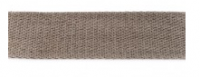 Baumwoll-Gurtband 40mm - unifarben - dunkelgrau - SOFT
