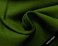 Canvas - Stoff unifarben 100% Baumwolle - extra stark - olivgrün