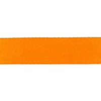 Baumwoll-Gurtband Soft - 40mm - unifarben - orange - SOFT