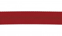 Baumwoll-Gurtband Soft - 40mm - unifarben - rot - SOFT