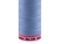 Polyesternähgarn Amann ASPO 120 - 500m -  Asche-blau   (0350)