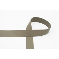 Taschenhenkel - Kunstleder Gurtband "Vintage" - 40mm - khaki - 0,5m