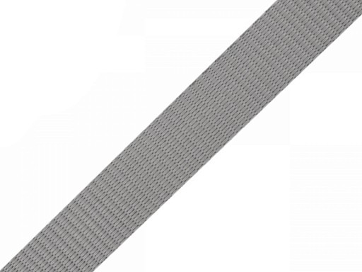 Gurtband - PP - 15 mm - grau