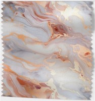 Wasserdichter Canvas - "Colorful Marble" roségold Eigenproduktion