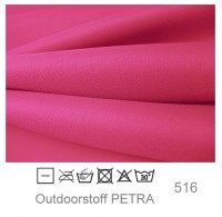 Outdoorstoff "Petra" - fuchsia (516)